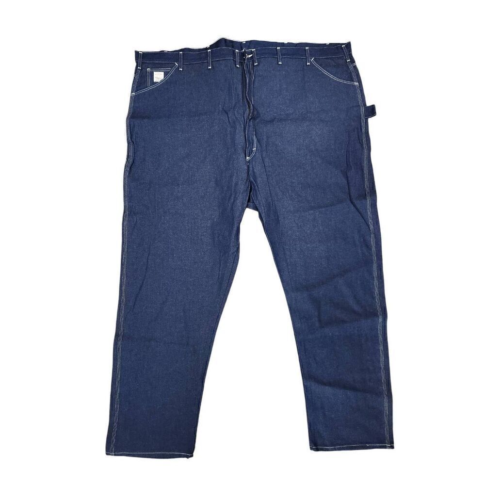 NEW Pointer Men's Denim jeans Size 60x32 Big Made in USA carpenter dark wash